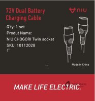 Dual Batterie-Ladekabel für NQiX 500